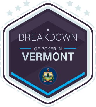 vermont online poker